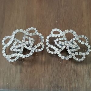 Vintage Musi Rhinestone Shoe Buckles